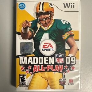 Nintendo Wii Madden NFL 09 All-Play
